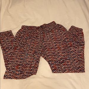 Polyester Jogger with Waist Tie